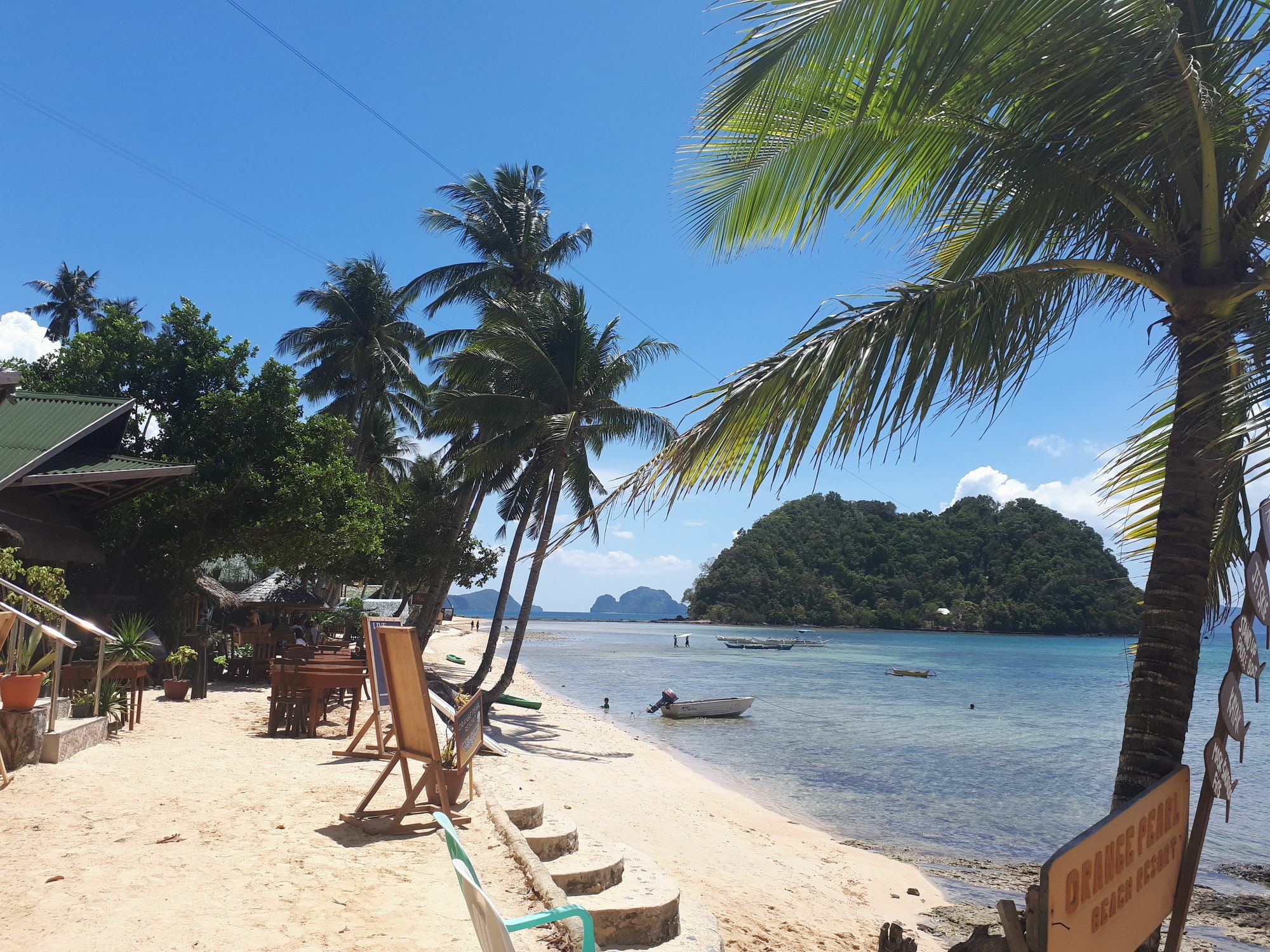 Orange Pearl Beach Resort El Nido Exteriör bild